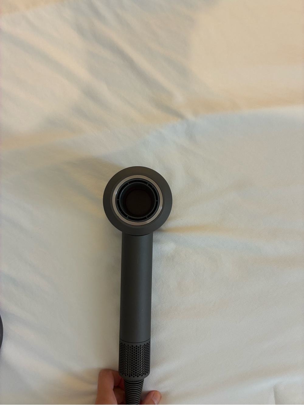 Dyson Supersonic Hair Dryer in Gray with Pink Trim - Picture 5 of 8